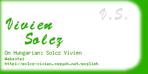 vivien solcz business card